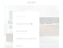 Tablet Screenshot of nabimex.sk